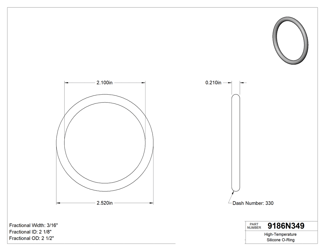 Technical drawing - 9186N349